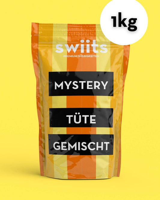 Mystery Tüte gemischt 1kg - Süßigkeiten Mixtüte